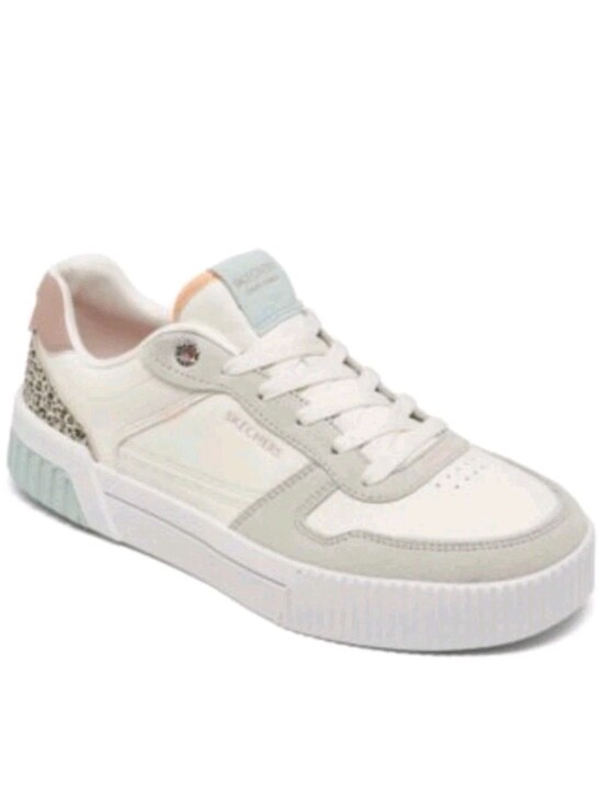 Skechers Shoes - Skechers Court Classics Jade Sneakers Feline Instinct Animal Print Lace Up Sz 9